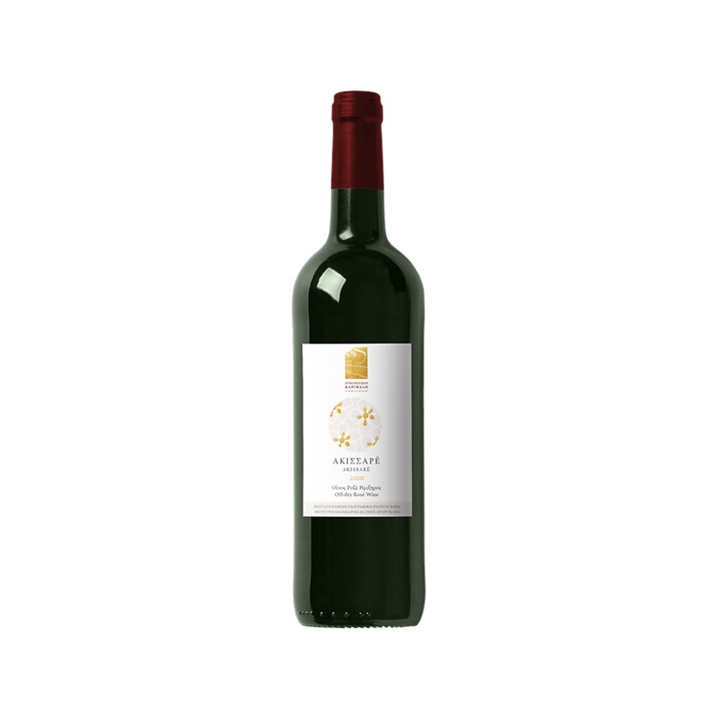 KARIMALIS WINERY - AKISSARE 2024 - NATURVIN - ROS�VIN - Druer: Fokiano, Koundouro (Mantilaria), Begleri