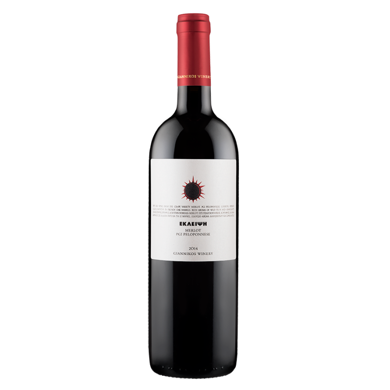 GIANNIKOS WINERY - ECLIPSE 2019 - KOLOGISK RDVIN - 100% Merlot