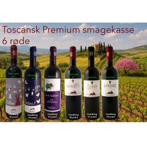 TOSCANSK PREMIUM SMAGEKASSE