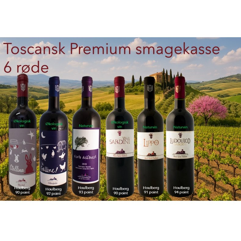 TOSCANSK PREMIUM SMAGEKASSE