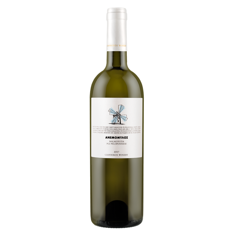 GIANNIKOS WINERY - WINDMILL 2021 - KOLOGISK HVIDVIN - 100% Malagouzia